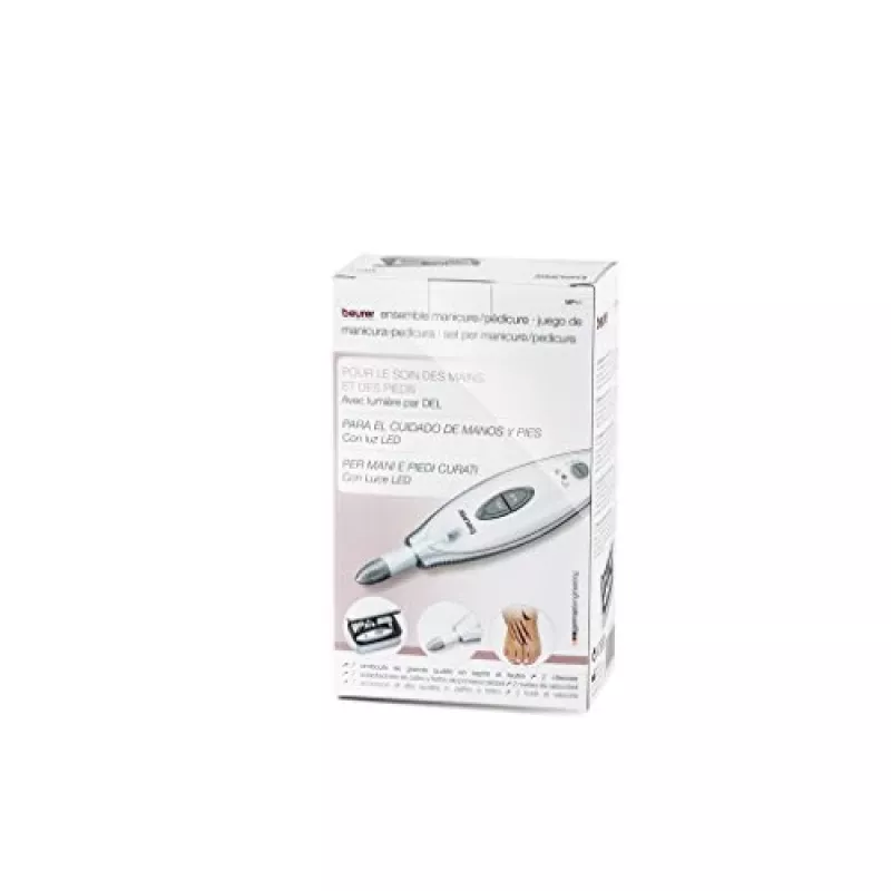 Beurer MP 41 Set Silber, Weiß