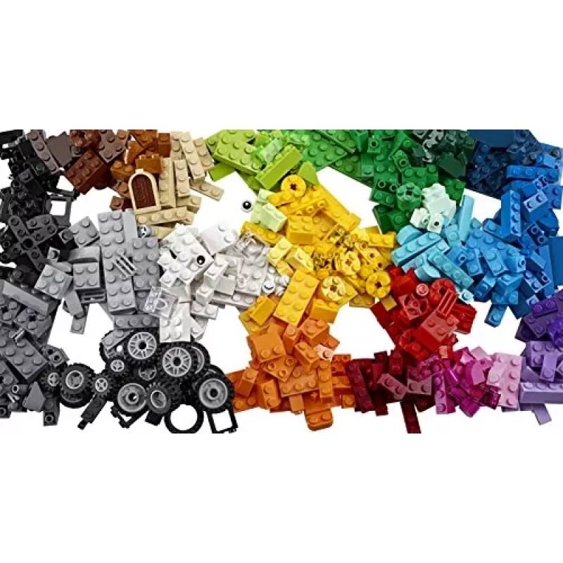 LEGO 10696 Classic Medium Creative Brick Box – Einfache Aufbewahrung, bunte Bausteine, Bauset für Kinder, Jungen und Mädchen ab 4 Jahren