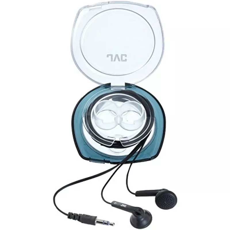 JVC Ear Bud Headphone Kopfhörer Kabelgebunden In-Ear Musik Schwarz