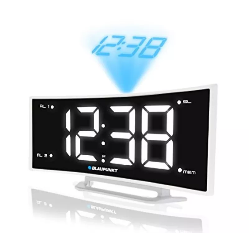 Blaupunkt CRP7WH Uhr Schwarz-Weiß Radio (CRP7WH)