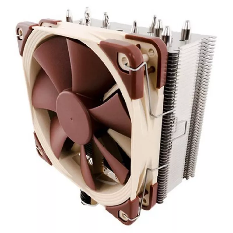 CPU-Kühler Noctua NH-U12S, 120-mm-Lüfter, 1500 U/min, 93,4 m³/h Luftstrom, 22,4 dB, Edelstahl, 158×125×71 mm