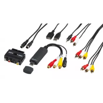 Gembird UVG-002 Audio/Video Grabber (Composite Video/Stereo RCA/SCART-S-Video, USB 3.0)