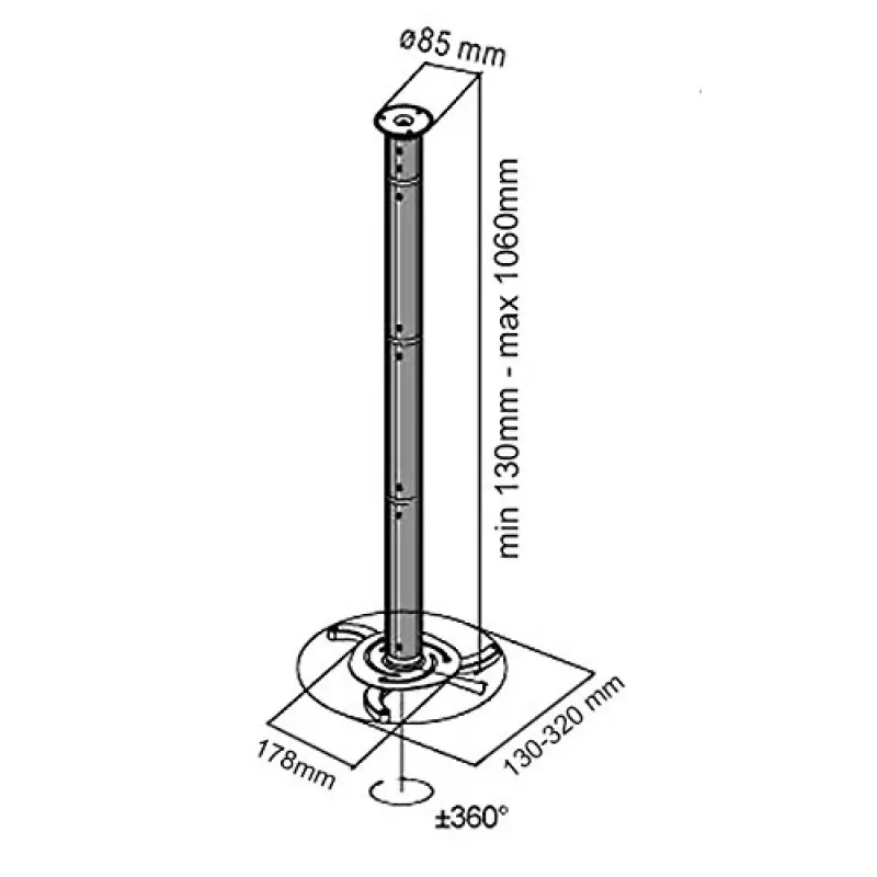 Maclean MC-517S Produkt Silber
