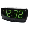 Weckerradio Adler AD 1121 — Weckerradio, FM/AM-Tuner, LED-Anzeige, Batterie-Backup, schwarz