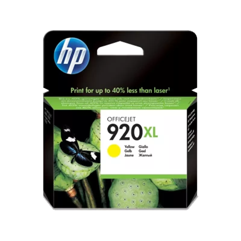 HP 920XL High Yield Yellow Original Ink Cartridge, Gelb, 1 Stück, 700 Seiten