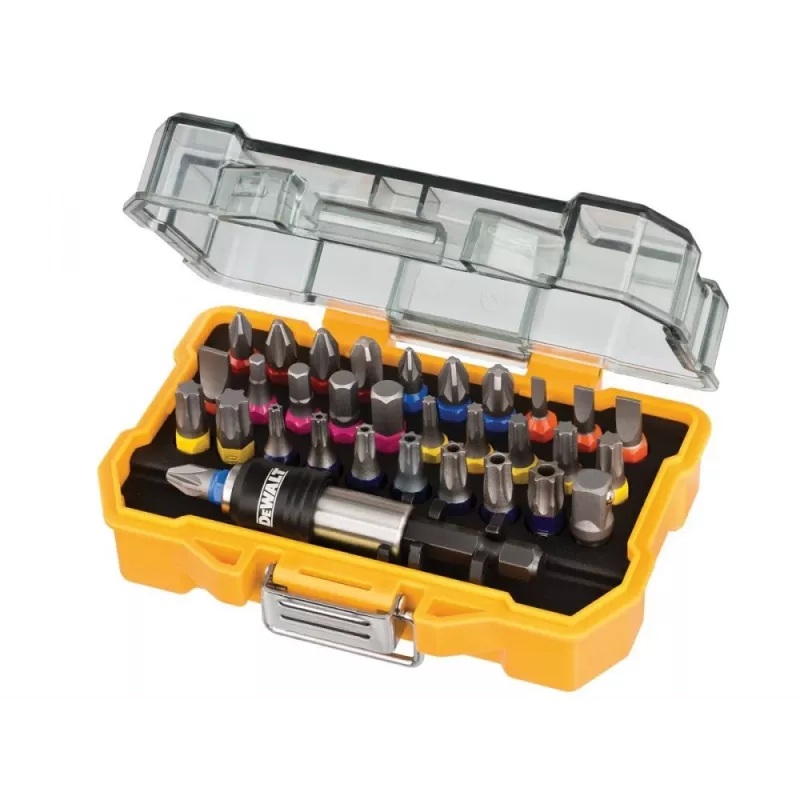 Drehmomentschraubendreher DeWalt DT7969 — einstellbares Drehmoment, ergonomischer Griff, Phillips-/Pozidriv-/Schlitz-/Torx-Bits enthalten