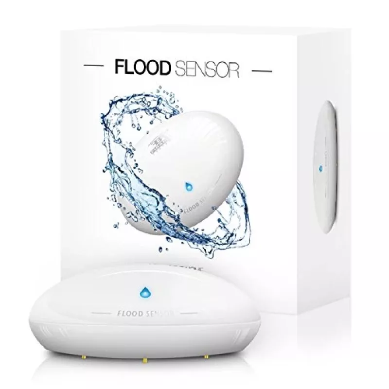 Fibaro FGFS-101-ZW5 Temperatur-/Feuchtigkeitssensor Innen-/Außenbereich Temperatur- & Feuchtigkeitssensor Kabellos, freistehend