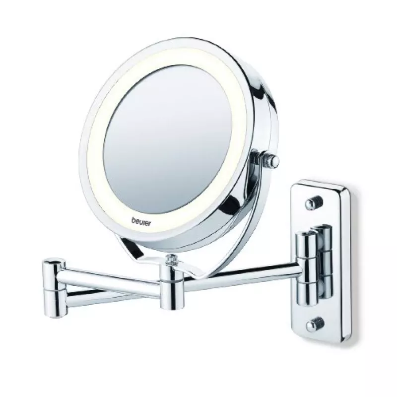 Beleuchteter Kosmetikspiegel Beurer BS59 Durchmesser 11 cm silber