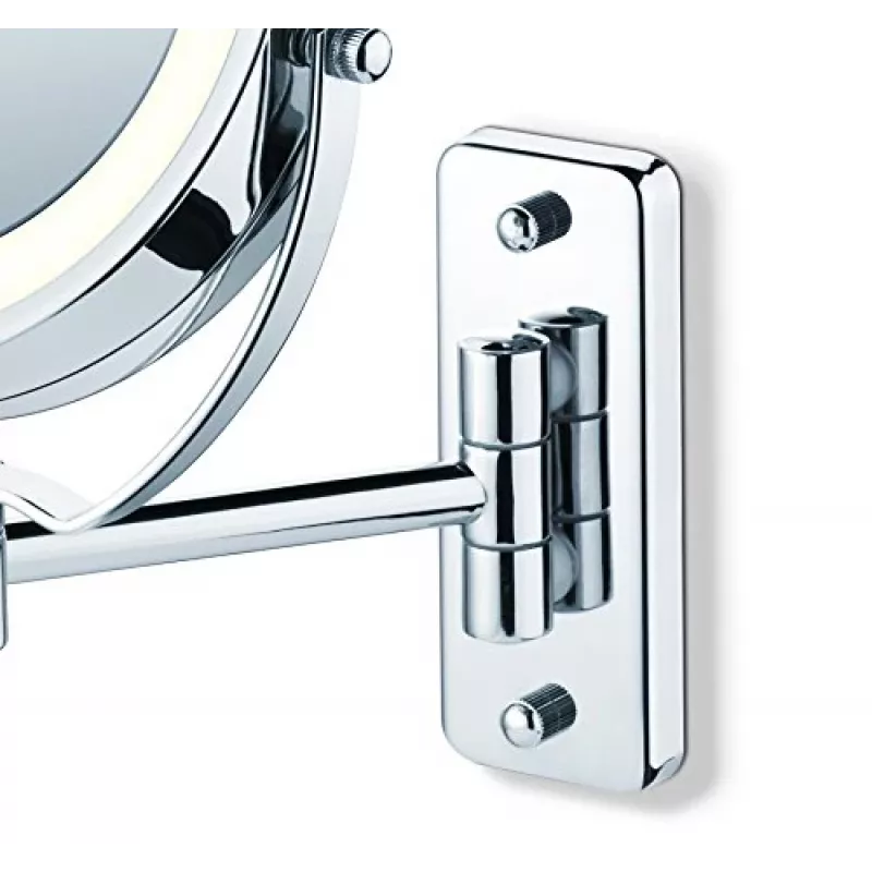 Beleuchteter Kosmetikspiegel Beurer BS59 Durchmesser 11 cm silber