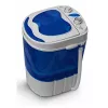 Adler | AD 8051 | Waschmaschine | Energieeffizienzklasse | Toplader | Waschkapazität 3 kg | Unbestimmte U/min | Tiefe 37 cm | Breite 38 cm | Weiß/Blau