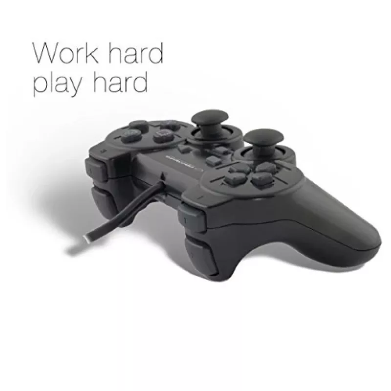 Esperanza EG106 Gaming-Controller Joystick PC, PlayStation 2, PlayStation 3 Analog / Digital USB 2.0 Schwarz