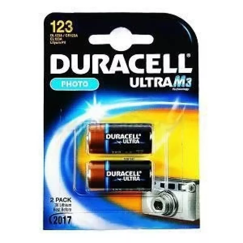Duracell Ultra 123 BG2 Einwegbatterie CR123A Lithium