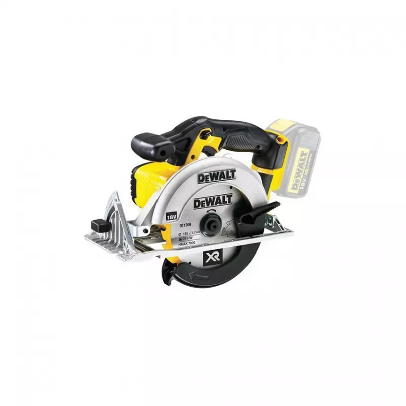 Handkreissäge DeWalt DCS391N — 18V, 3700 U/min, 165 mm Sägeblattdurchmesser, Schnitttiefe 90° 55 mm, Gewicht 3,2 kg