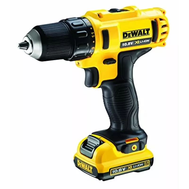 DeWALT DCD Schlüsselloser 10,8V Akku-Bohrschrauber Li-Ion, Eurostecker