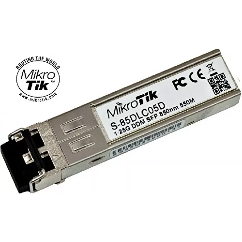 Mikrotik S-85DLC05D Netzwerk-Transceiver-Modul 1250 Mbit/s SFP 850 nm (S-85DLC05D)