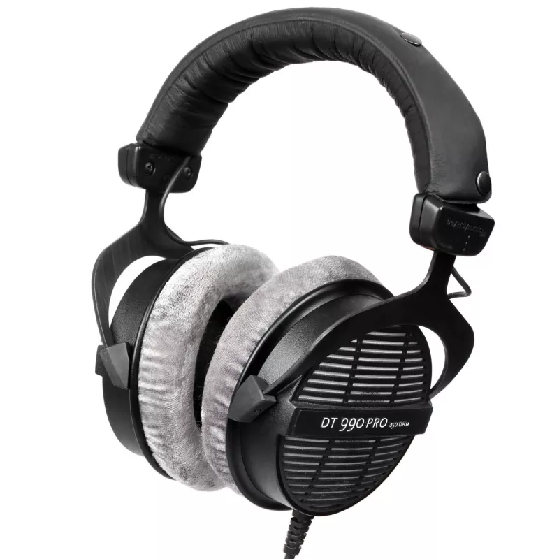 Studio-Kopfhörer Beyerdynamic DT 990 PRO 250 Ω — geschlossen, ohrumschließend, kabelgebunden, 3 m Kabel, 96 dB, 5–35 kHz
