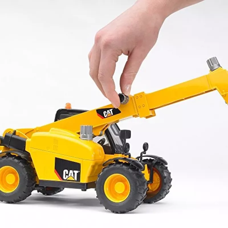 Bruder 02141 Caterpillar Teleskoplader Kunststoff Bauernhof Baufahrzeug Spielzeug