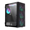 MONTECH X3 X3MESH-BK MIDI-Tower-Gehäuse Schwarz Mesh PC-Gehäuse