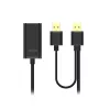 UNITEK Y-278 USB-Kabel USB 2.0 10 m 2 x USB A USB A Schwarz