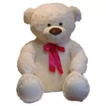 Kuscheltier Teddybär TULILO Norbert 75 cm, cremefarbenes Plüschtier
