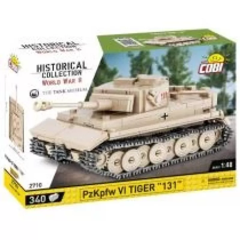 Cobi 1:48 Maßstab PzKpfw VI Tiger 131 Modellbausatz