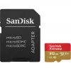 MicroSDHC-Speicherkarte SANDISK Extreme 512 GB UHS-I A1 V30 U3 Klasse 10, Lesen 190 MB/s, Schreiben 130 MB/s, inkl. SD-Adapter