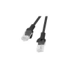 Lanberg PCU5-10CC-1000-BK Netzwerkkabel Schwarz 10 m Cat5e U/UTP (UTP) (PCU5-10CC-1000-BK)