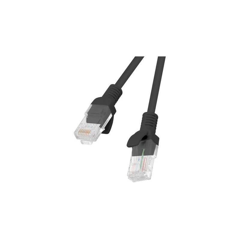 Lanberg PCU5-10CC-1000-BK Netzwerkkabel Schwarz 10 m Cat5e U/UTP (UTP) (PCU5-10CC-1000-BK)