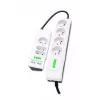OFFICE PLUS 7 Steckdosen 250 V weiß (T/LZ06-OFP018/0000) - Ever