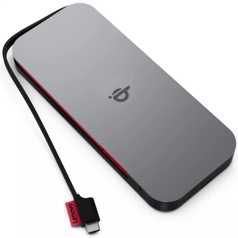 Lenovo 40ALLG1WWW Powerbank Lithium-Ion (Li-Ion) 10000 mAh kabelloses Laden Schwarz