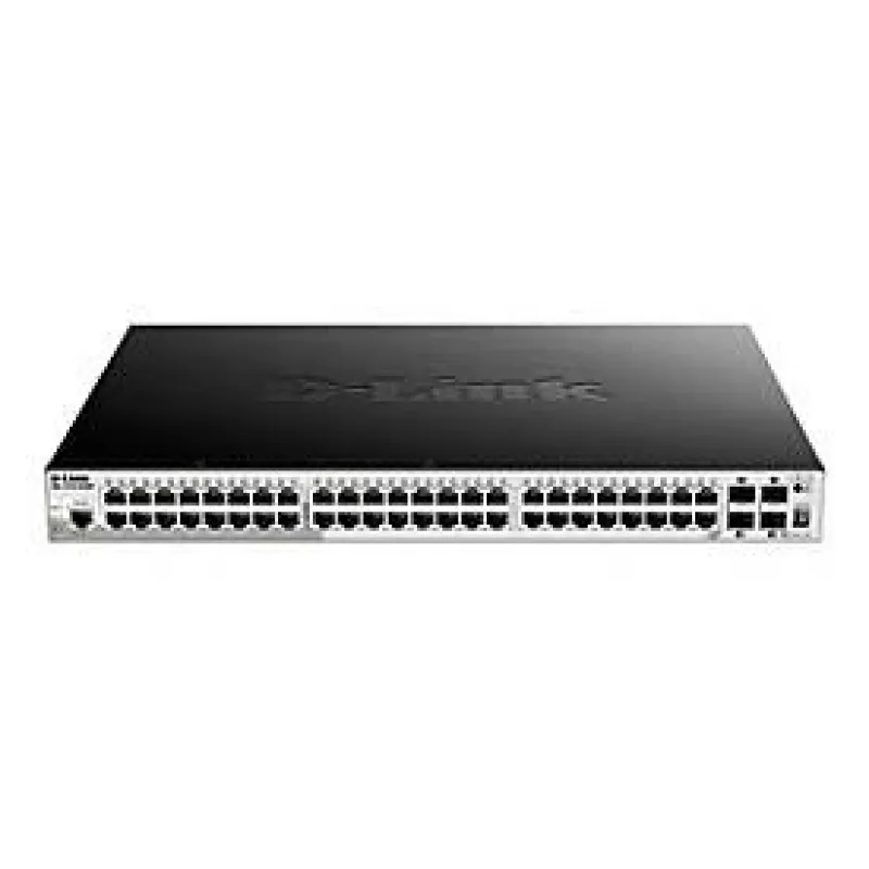 D-Link 52-Port Gigabit Stackable POE Smart Managed Switch inklusive 4 x 10G SFP+