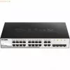D-Link DGS-1210-16 Managed L2 Gigabit Ethernet (10/100/1000) Schwarz
