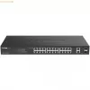 D-Link DGS-1100-26MPV2/E Netzwerk-Switch Managed L2 Gigabit Ethernet (10/100/1000) Power over Ethernet (PoE) Schwarz
