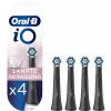 Aufsteckbürsten Oral-B iO Gentle Care — 4er-Pack, schwarze Ersatzbürsten