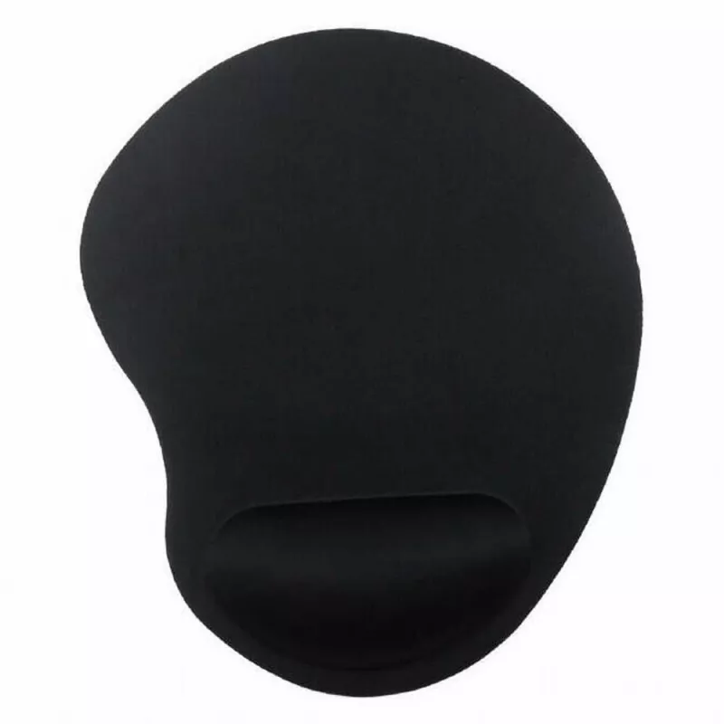 Mauspad GEMBIRD MP-ERGO-01, Schaumstoff-Handgelenkauflage, 240×200 mm, 4 mm Dicke, schwarz
