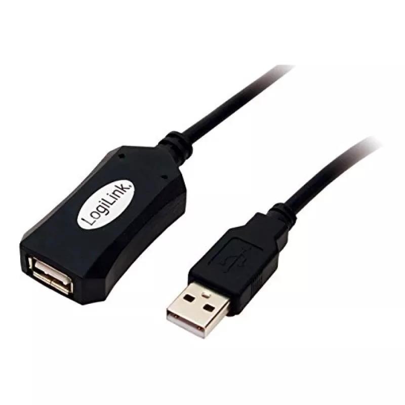 LogiLink USB 2.0 Repeater-Kabel - 5,0 m USB-Kabel 5 M USB A