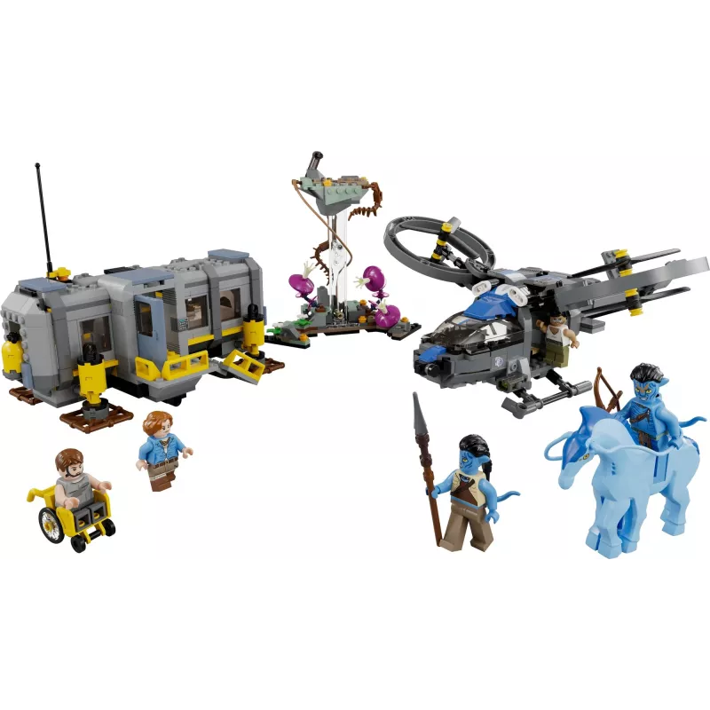 LEGO Avatar Schwebeberge: Standort 26 & Rda Samson Set 75573, Mehrfarbig