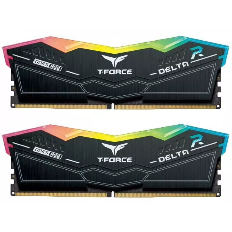 DIMM 32 GB DDR5-6000 (2x 16 GB) Dual-Kit, Memory Schwarz, FF3D532G6000HC30DC01, Delta RGB, INTEL XMP