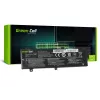 Batterie Grün Cell LE118 für Lenovo Ideapad 310-15 (7,6 V, 3500 mAh, 4 Zellen, LiPo, schwarz)