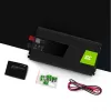 Wechselrichter Grün Cell INV12 3000 W 12 V auf 230 V, 50 Hz, 1 USB, aktive Kühlung, Schwarz