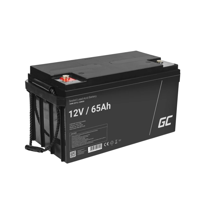 Batterie Grün Cell AGM28 industrielle wiederaufladbare Blei-Säure (VRLA) 12 V 65000 mAh, 1 Stück, 20 kg