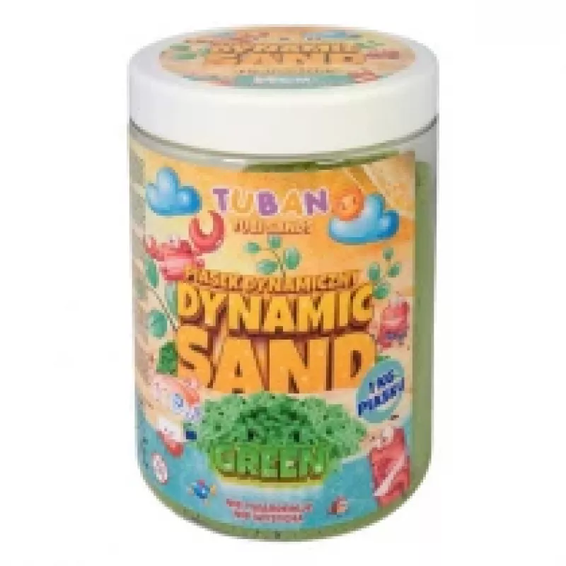 Kinetic Sand für Kinder Tuban TU3555 grün 3 Jahre