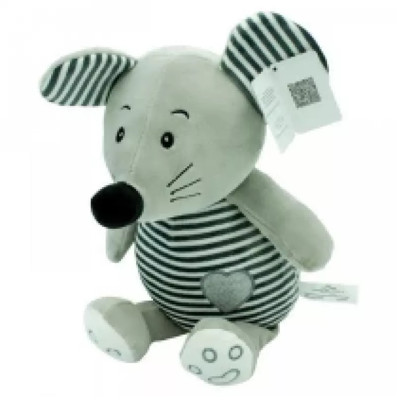 Striped Plush Maus 26cm Tulilo