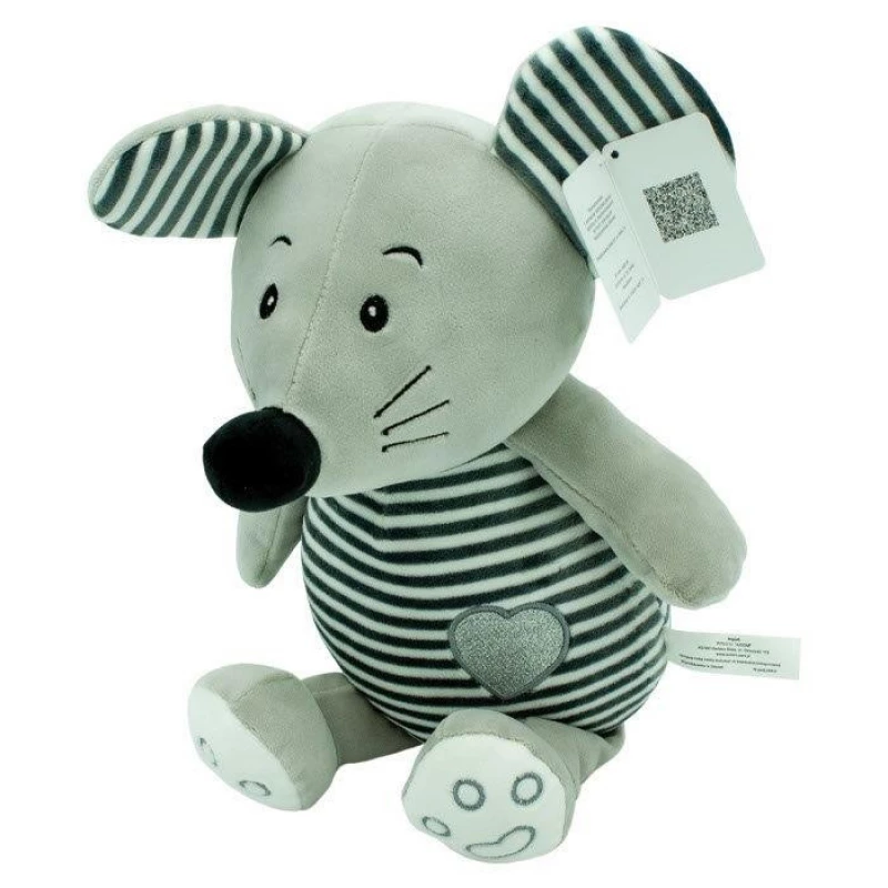 Striped Plush Maus 26cm Tulilo
