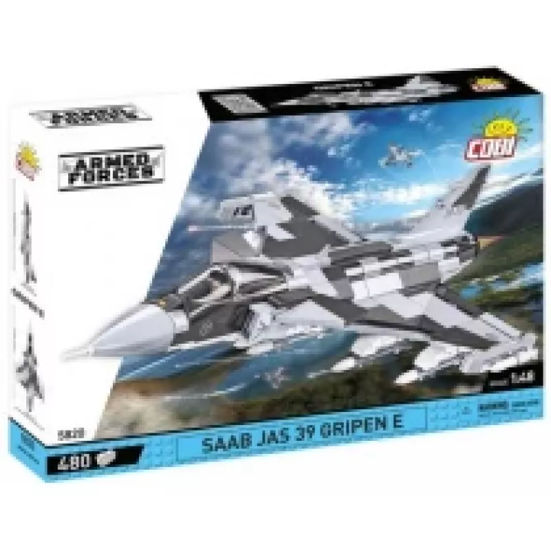 Bricks Armed Forces SAAB Jas 39 Gripen E 480 Bausteine