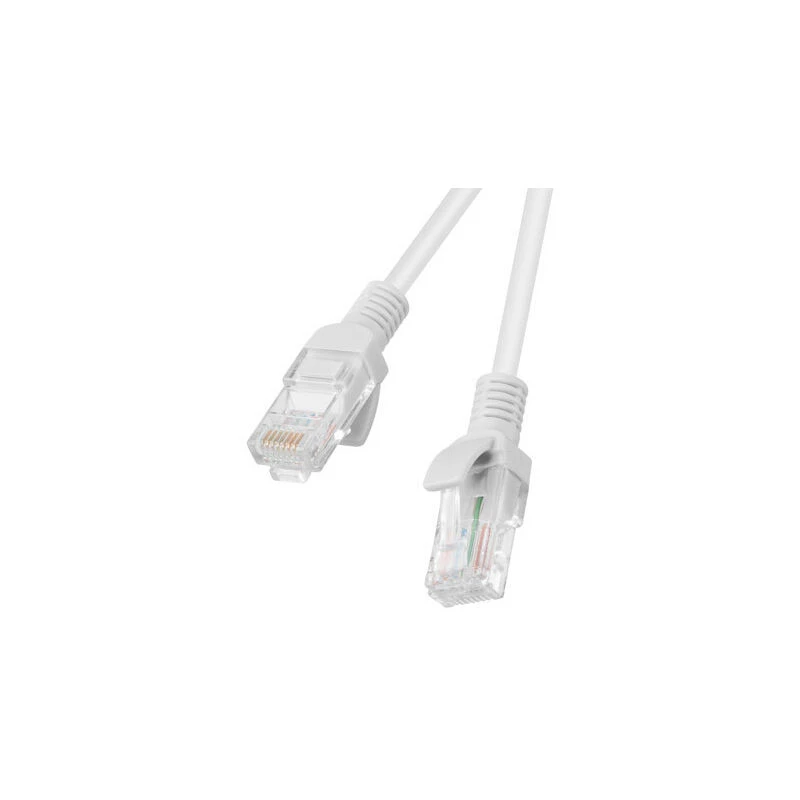 LANBERG Netzwerkkabel Cat5e U/UTP RJ-45 auf RJ-45 20 m Grau, 26 AWG, CCA-Leiter