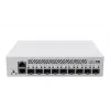 Managed L3 Netzwerk-Switch MikroTik CRS310-1G-5S-4S+IN — 1U, 1x Gigabit, 5x SFP, 4x SFP+, 10G, DC/PoE 18–57V, 20W max