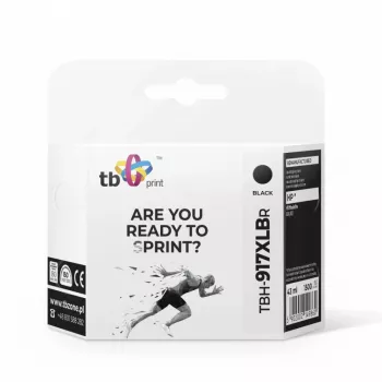Tintenpatrone TB kompatibel mit HP OfficeJet Pro 8025 917XL, Schwarz wiederaufbereitet