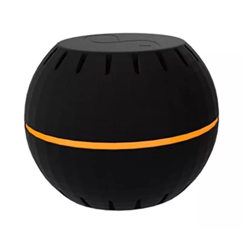 Shelly H&T, Feuchtigkeits- und Temperatursensor kabellos, kompakt, WiFi, Hygrometer, Heimautomation, iOS Android App – Schwarz
