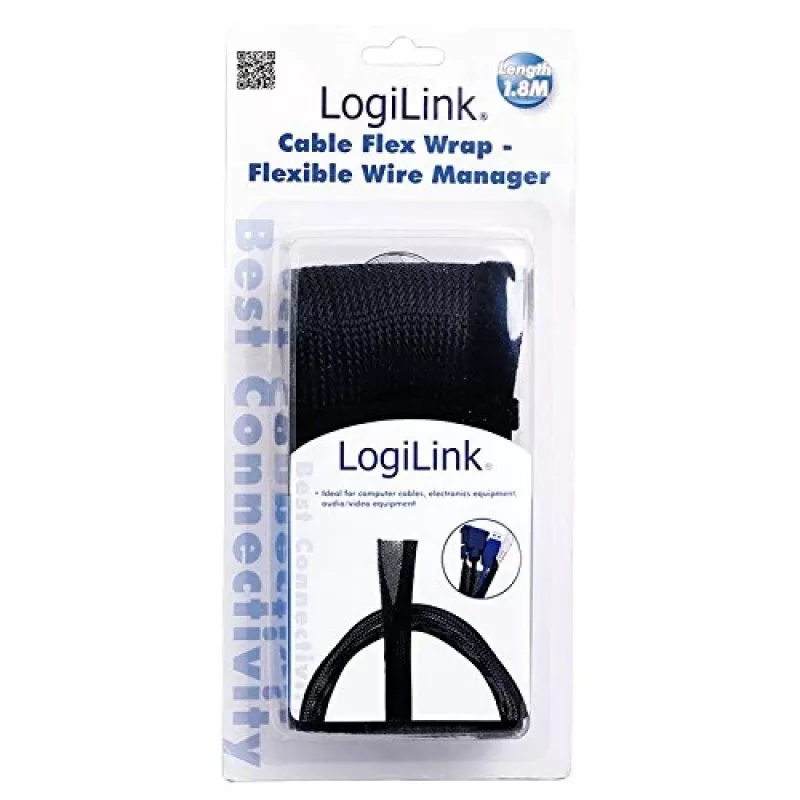 Kabelhülle LogiLink KAB0006 Schwarz